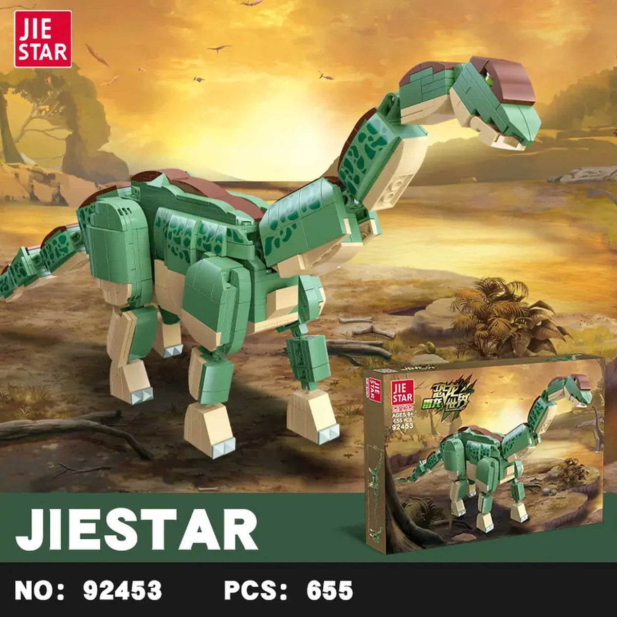 JS92453 - Brontosaurus (JieStar)