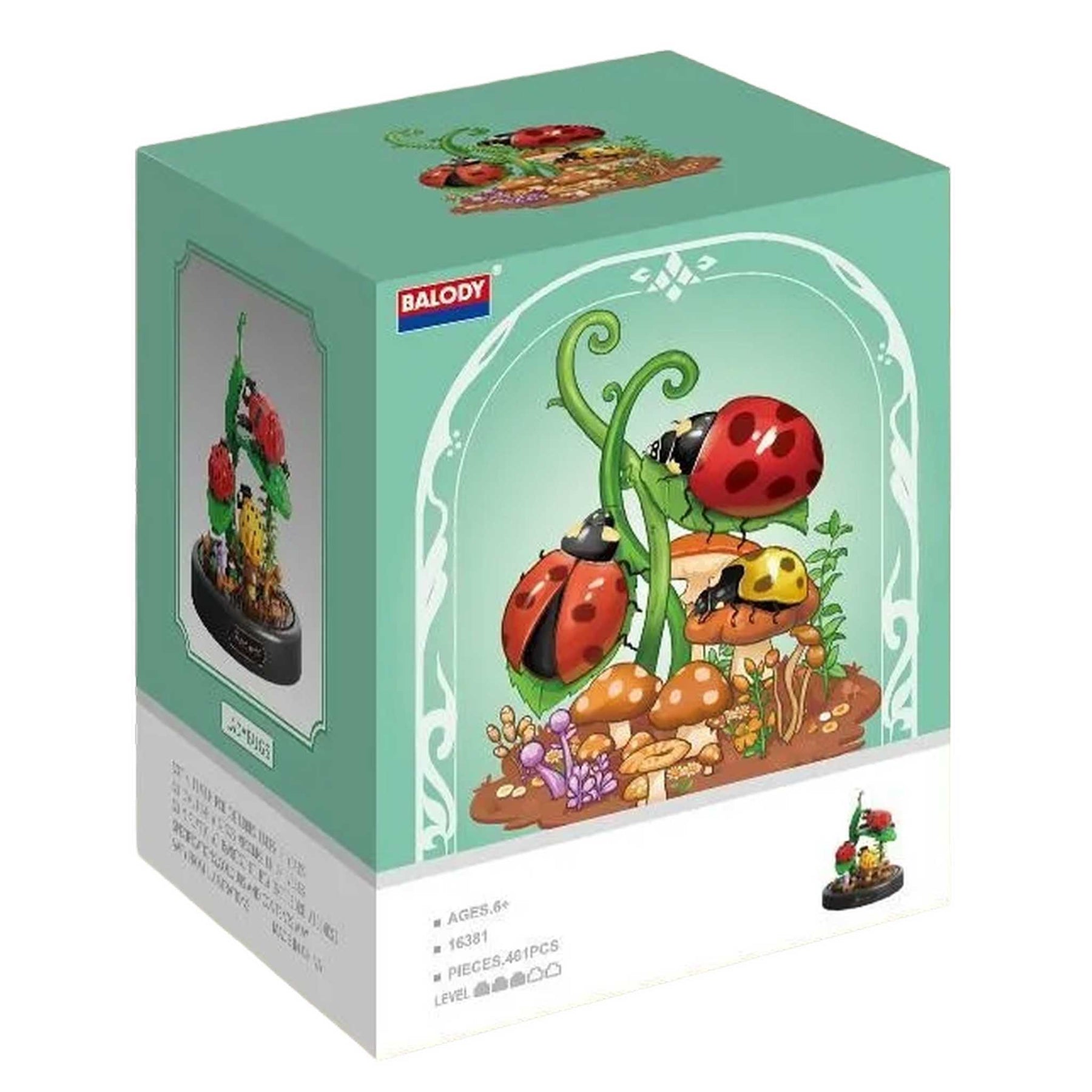 B-16381 - Kleine Käfer in Kuppel (Balody)