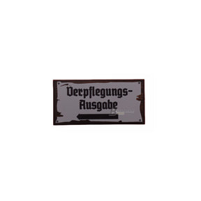 BF-0466-2 - Verpflegungsausgabe (Farbe: Reddish-Brown) Bedruckte LEGO®-Fliese 2x4