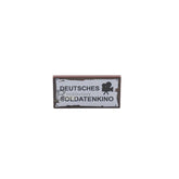 BF-0466-3 Bedruckte-LEGO®-Fliese-2x4-"Soldatenkino"-(Farbe:-Reddish-Brown)