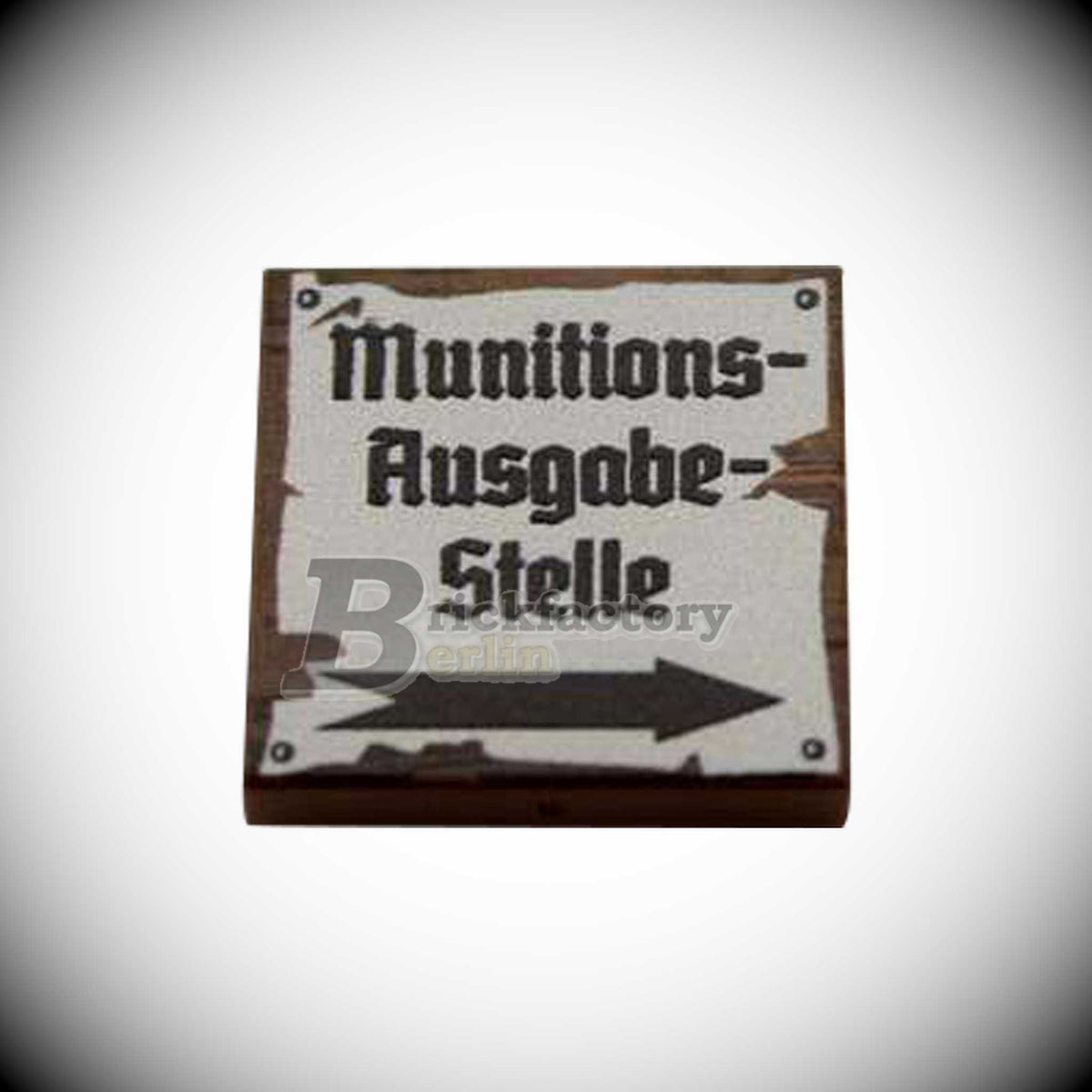 BF-0471 - Munitionsausgabe (Farbe: Reddish-Brown,  Bedruckte LEGO®-Fliese 2x2)