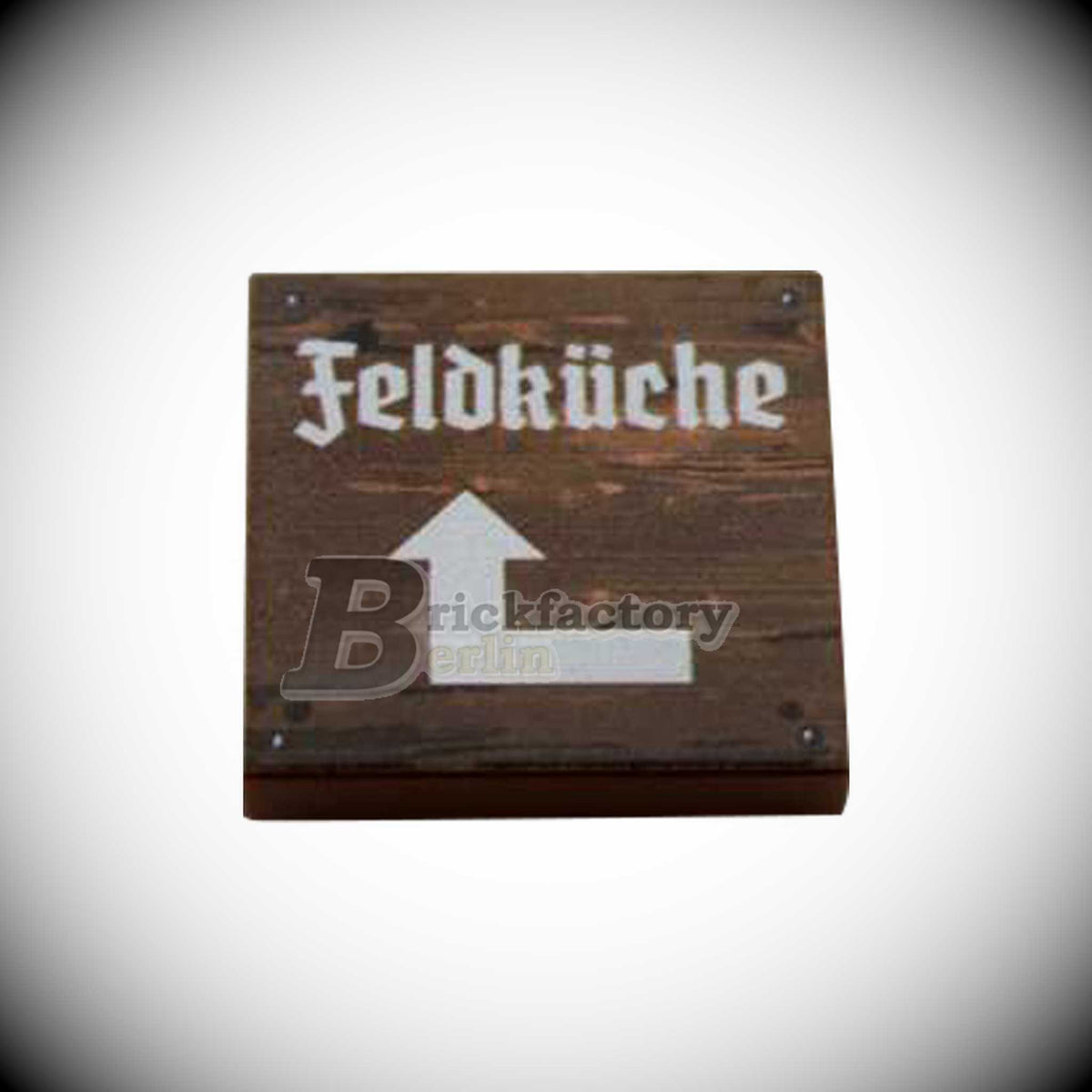 BF-0471F - Feldküche (Farbe: Reddish-Brown, Bedruckte LEGO®-Fliese 2x2)