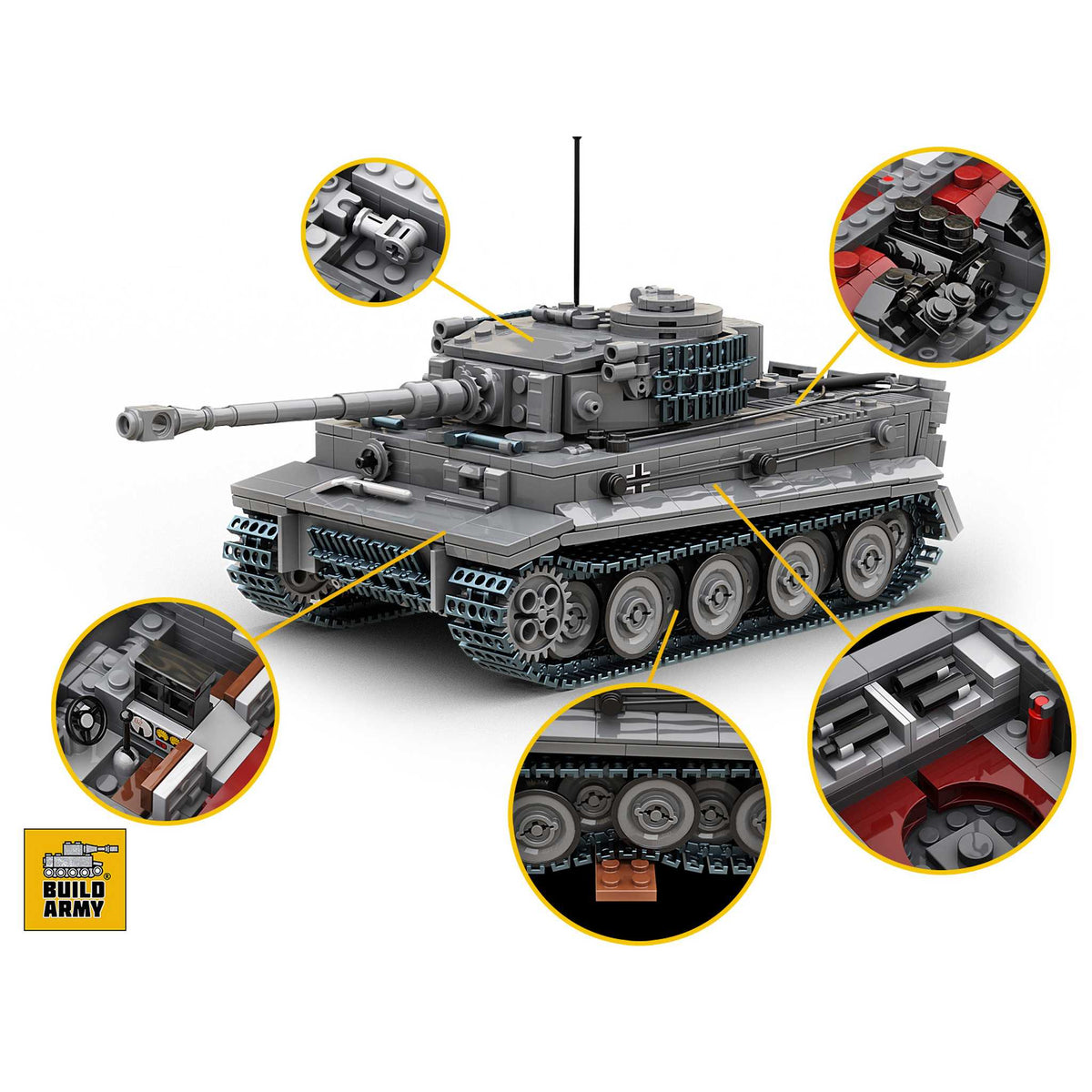 BA0181 - Tiger 1 Ausf. E (Build Army)