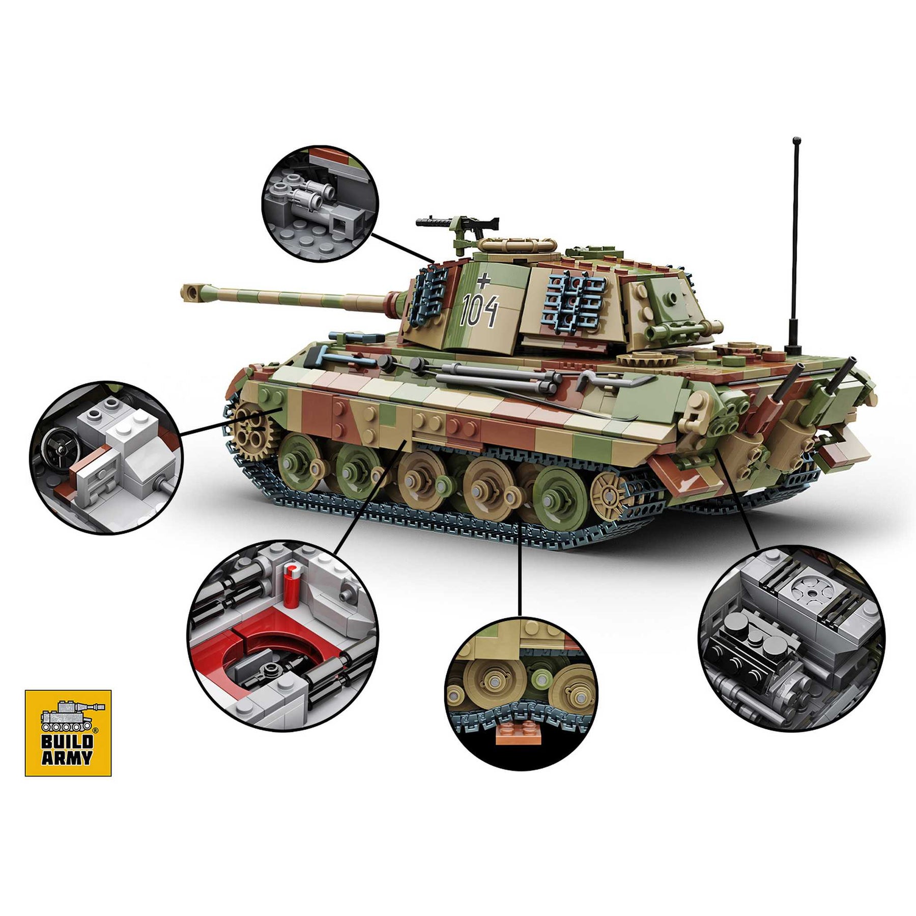 BA0182C - Königstiger (Build Army)