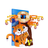 E02702 - Tigerbaby mit Baum (Qi Zhi Le)