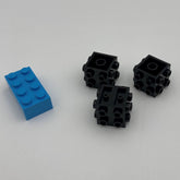 AA0093 - Brick Modified mit Baurichtungsumkehr schwarz 20er