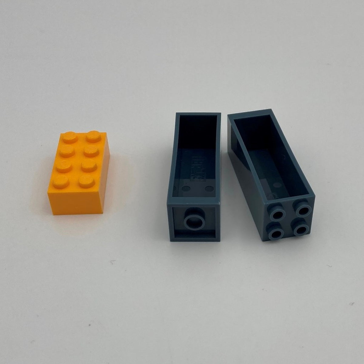 AA0043 - Brick 2x2x5 Charcoal grau 100er