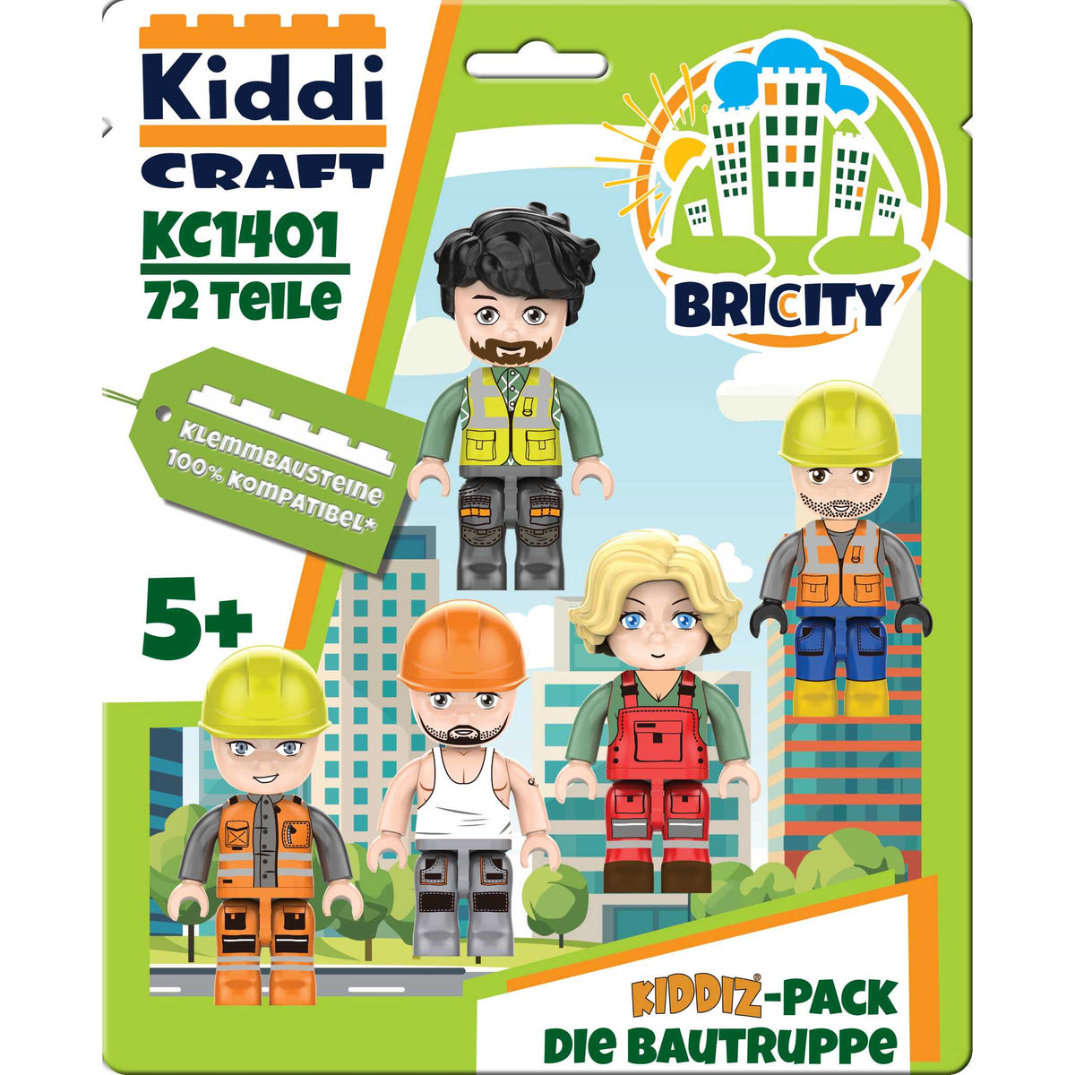 1401 - Figuren Pack Die Bautruppe (Kiddicraft)