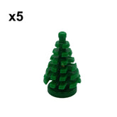 20054 - Kleiner Tannenbaum grün 5 Stück (Lonestar-Bricks)