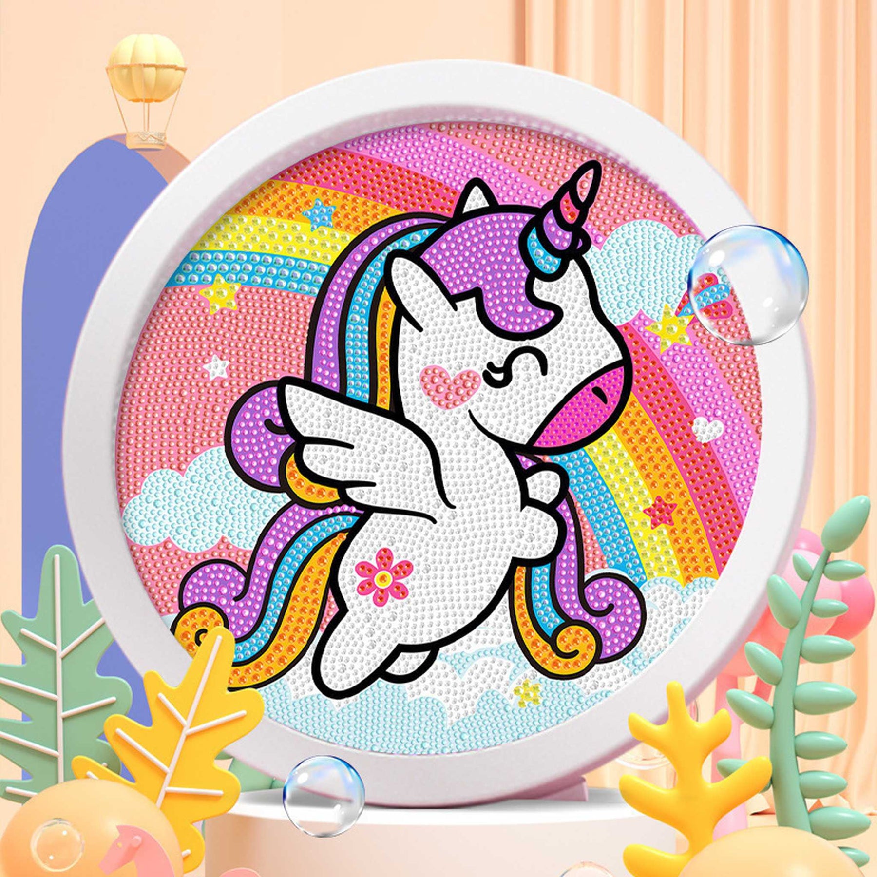 BL-00300 - Einhorn Nr. 1 (Diamond Art)