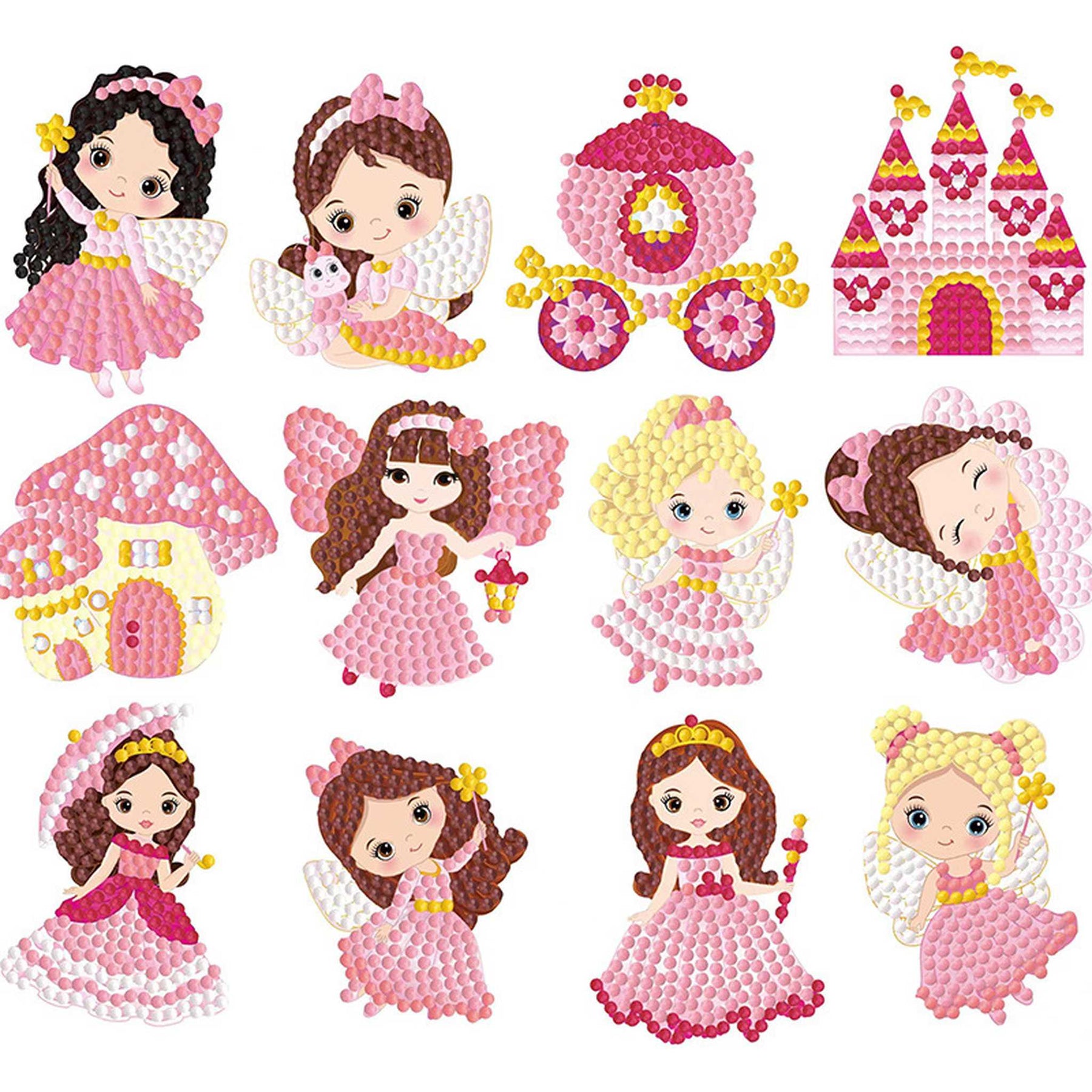 LD-0168 - Prinzessin Set Nr. 1 (Diamond Art)