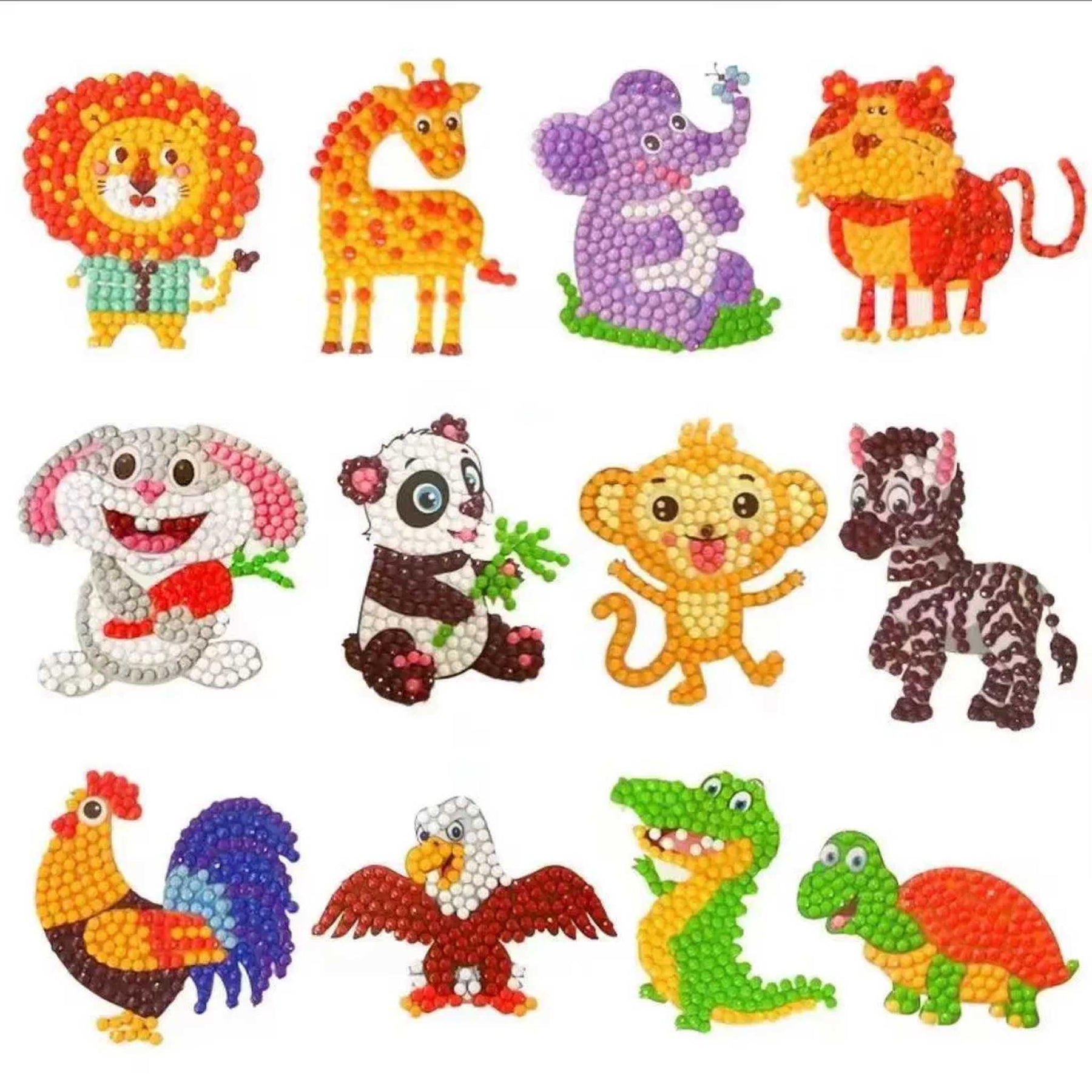LD-0172 - Tiere Set Nr. 2 (Diamond Art)