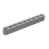 Technik Liftarm 1x9 Hellgrau 20 Stück (Gobricks)