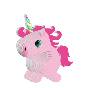 Einhorn (3D Karton Puzzle)