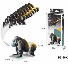 Gorilla (3D Karton Puzzle)