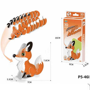 Fuchs (3D Karton Puzzle)