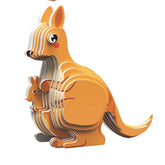 Kängeruh (3D Karton Puzzle)