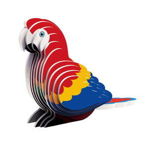 Papagei (3D Karton Puzzle)