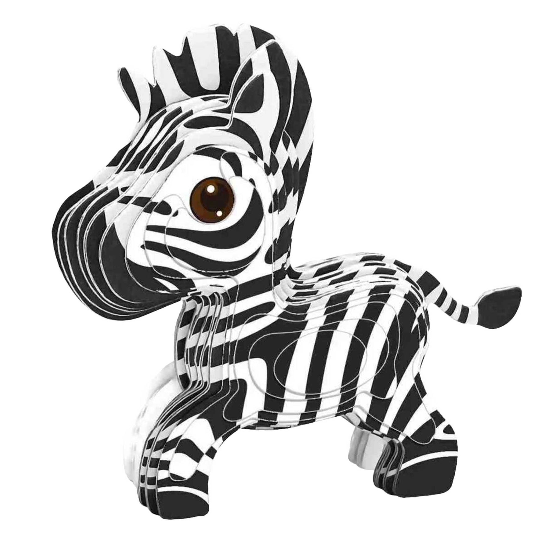 Zebra (3D Karton Puzzle)