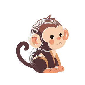 Monkey (3D Karton Puzzle)