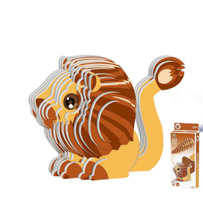 Löwe (3D Karton Puzzle)