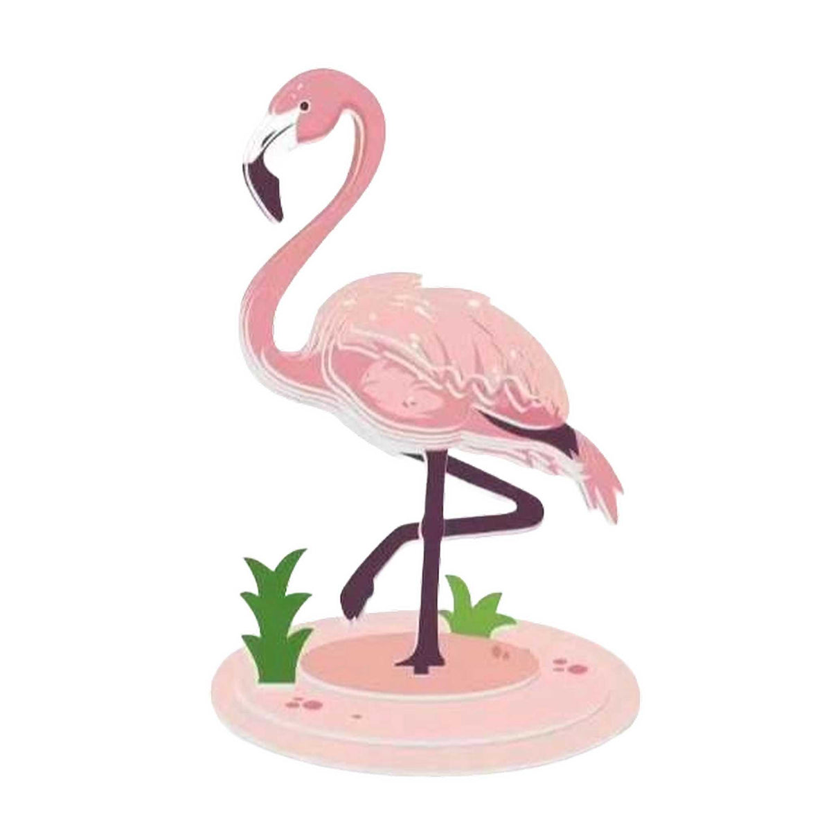 Flamingo (3D Karton Puzzle)