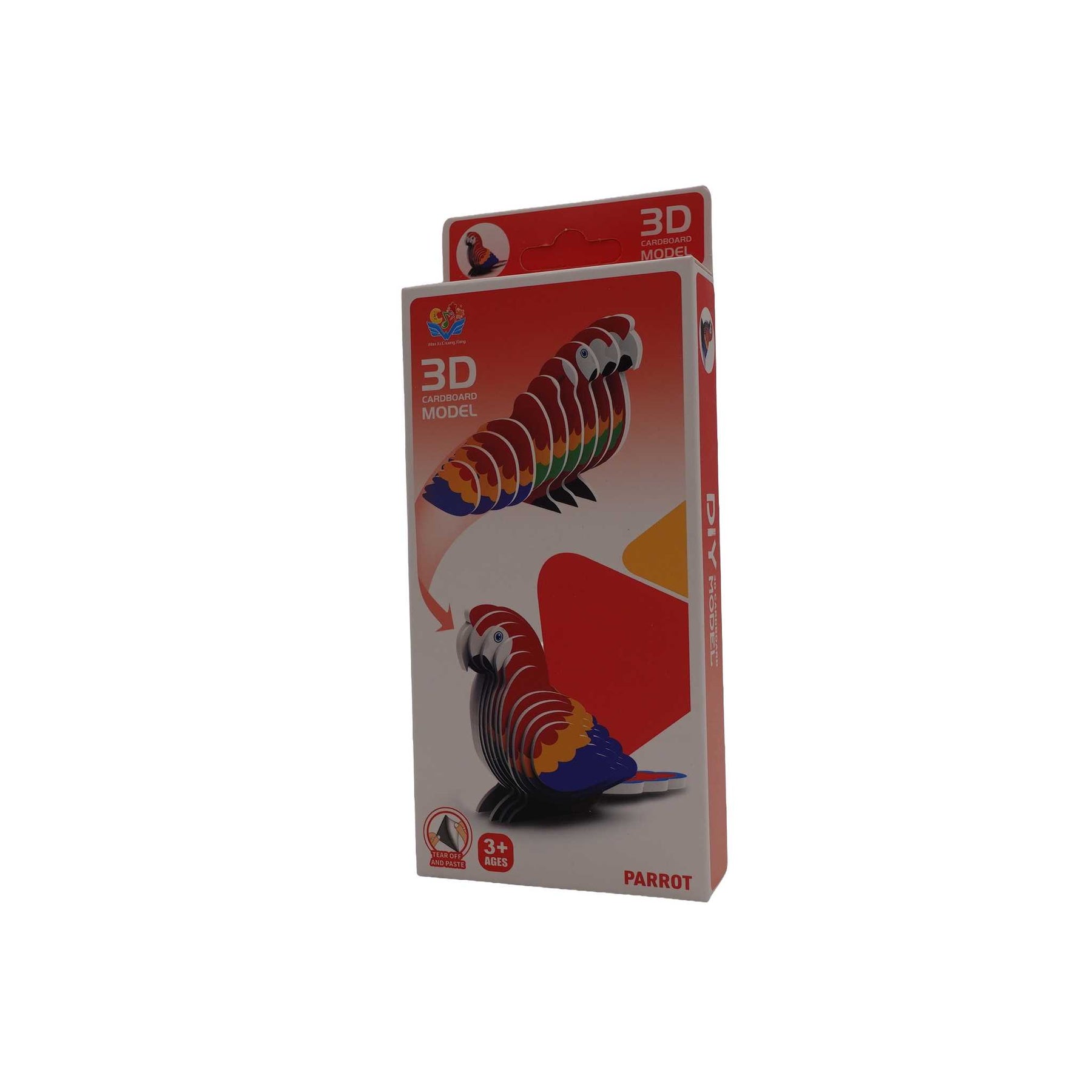 Papagei (3D Karton Puzzle)