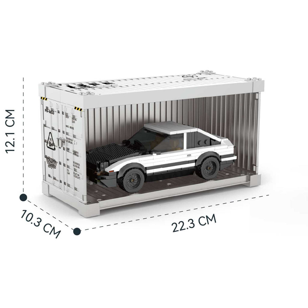 PB8810 - Toyota AE86 inkl. Vitrine (Happy Build)
