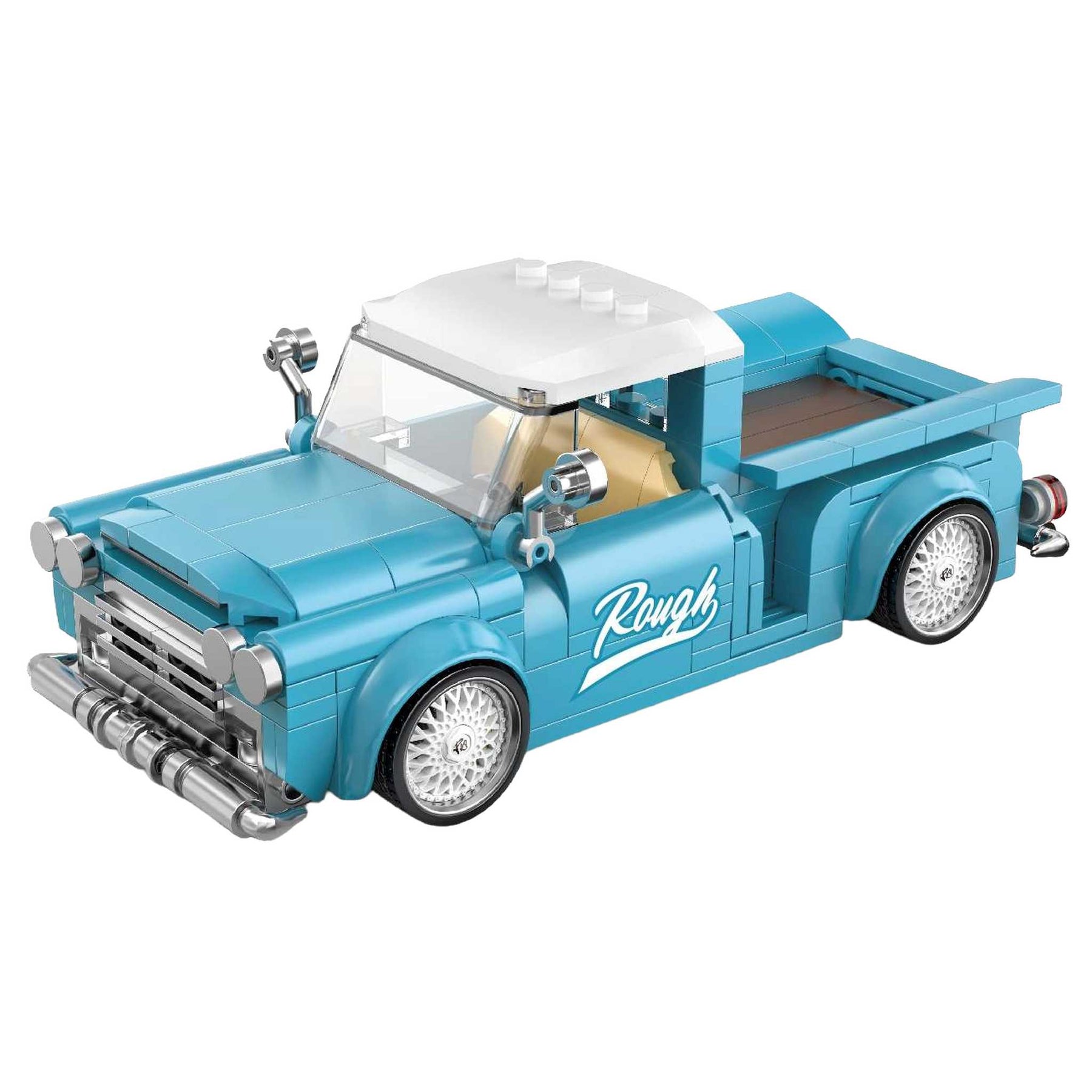 PB8840 - Hellblauer Pickup-Truck (Happy Build)