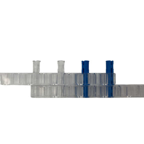 Technik Pins Klemmbausteine I 100 Stück I Größe 3L GoBricks | Trans-Clear  | kompatibel mit allen gängigen Herstellern | 6558