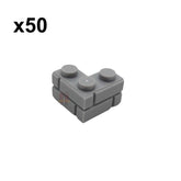 Corner Brick Masonry Mauerstein 2x2 Hellgrau 50 Stück