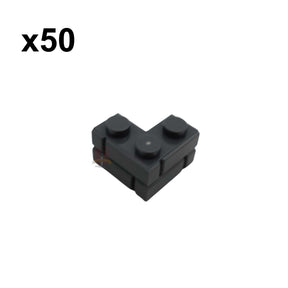 Corner Brick Masonry Mauerstein 2x2 Dunkelgrau 50 Stück