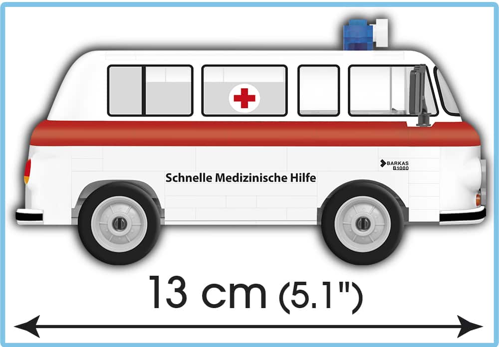 24595 Barkas B1000 Krankenwagen (Cobi)
