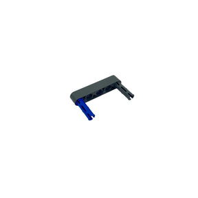 Technik Pins Klemmbausteine I 100 Stück I Größe 3L GoBricks | Dark Bluish Gray | kompatibel mit allen gängigen Herstellern | 6558