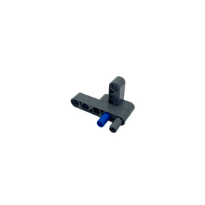 Technik Pins Klemmbausteine I 100 Stück I Größe 3L GoBricks | Dark Bluish Gray | kompatibel mit allen gängigen Herstellern | 6558