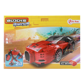 43152RO-Robocars rot 2 in1