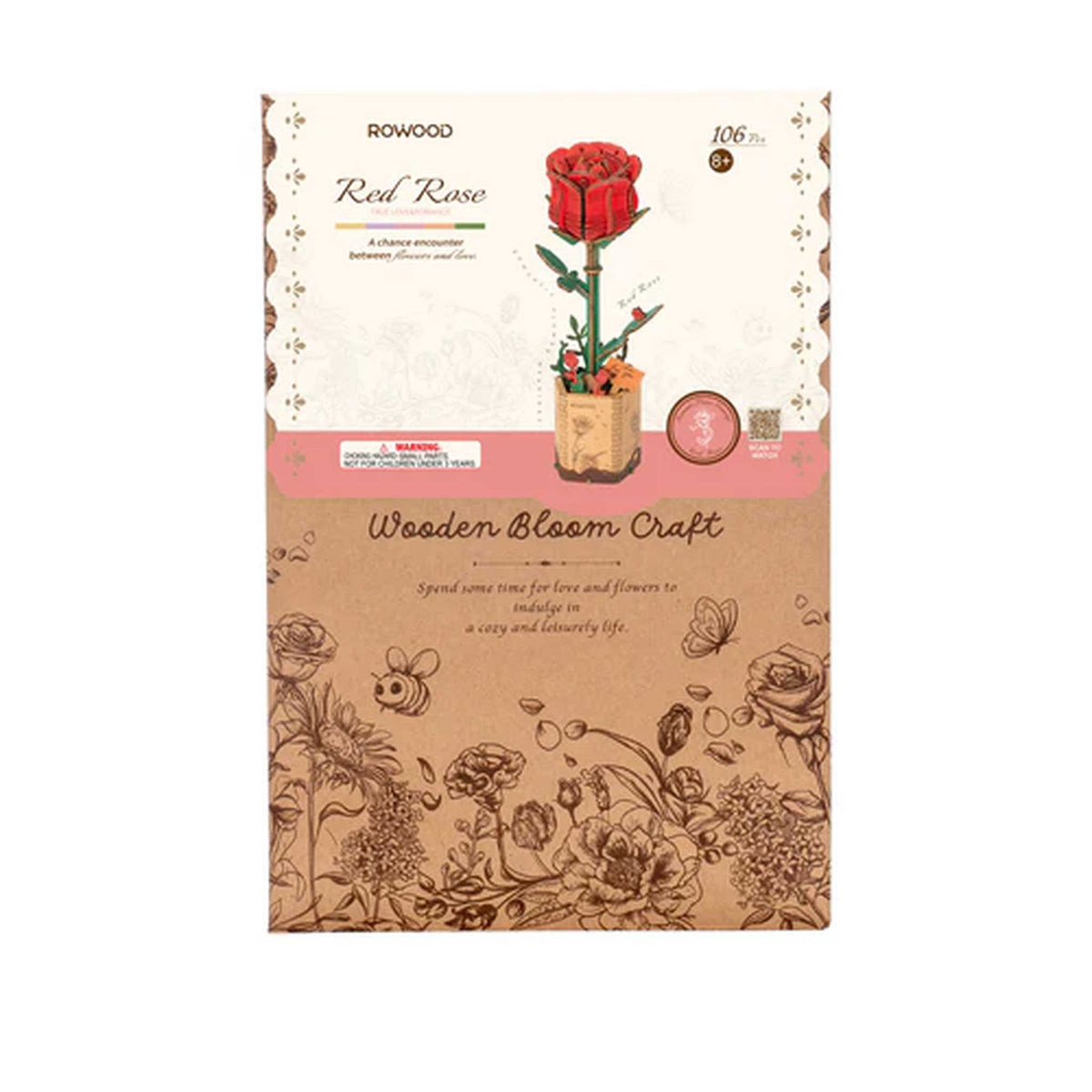 TW042 - Rote Rose (Rowood)
