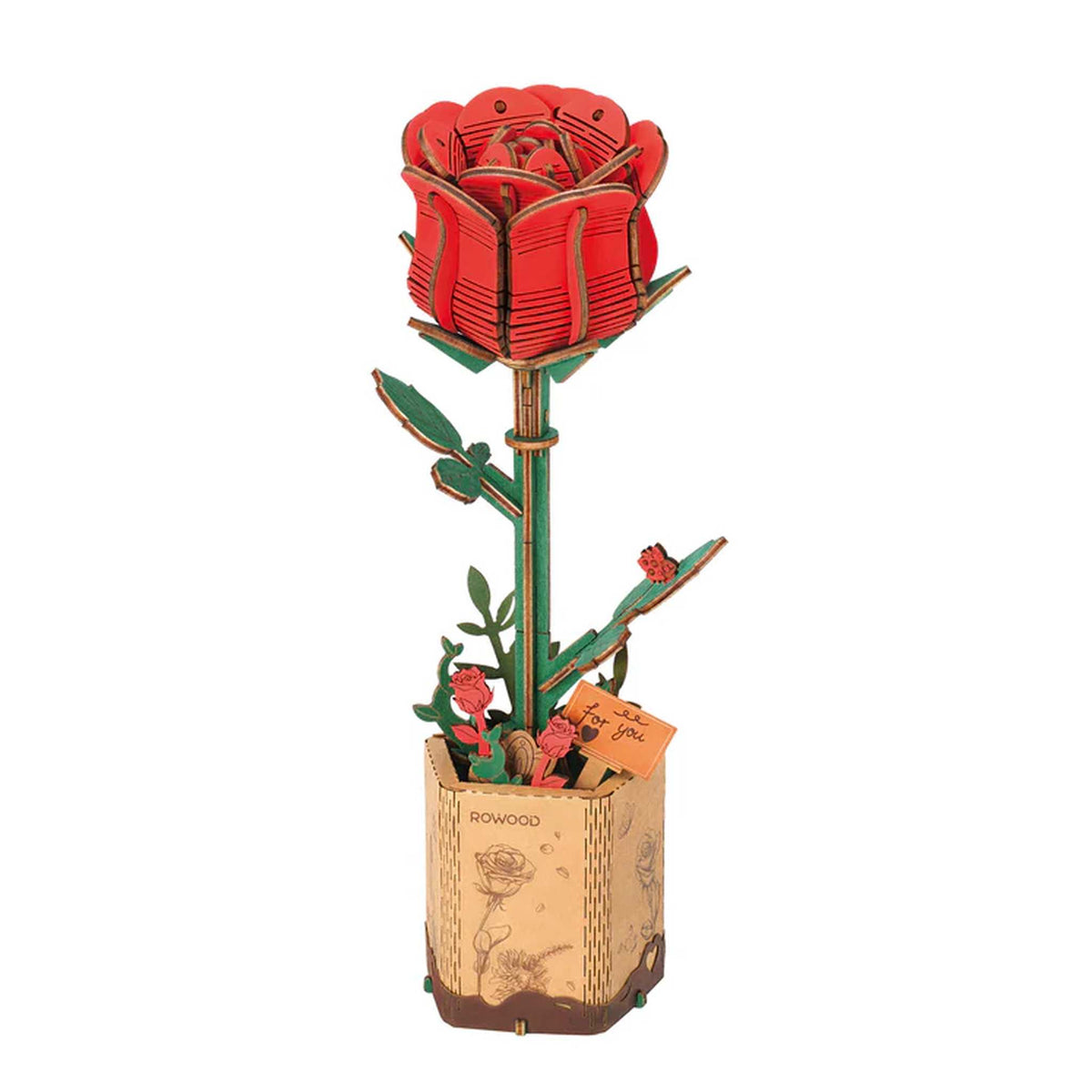 TW042 - Rote Rose (Rowood)