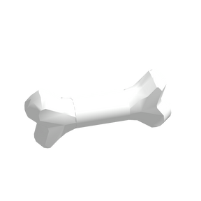 LB-30043-Knochen 5 Stück (Lonestar-Bricks)