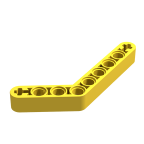 Technik Angular Beam 1x9(6-4) gelb 20 Stück (Gobricks)