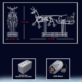 10010 - Rentierschlitten (Weihnachtsset) (Mould King)