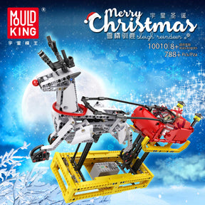 10010 - Rentierschlitten (Weihnachtsset) (Mould King)