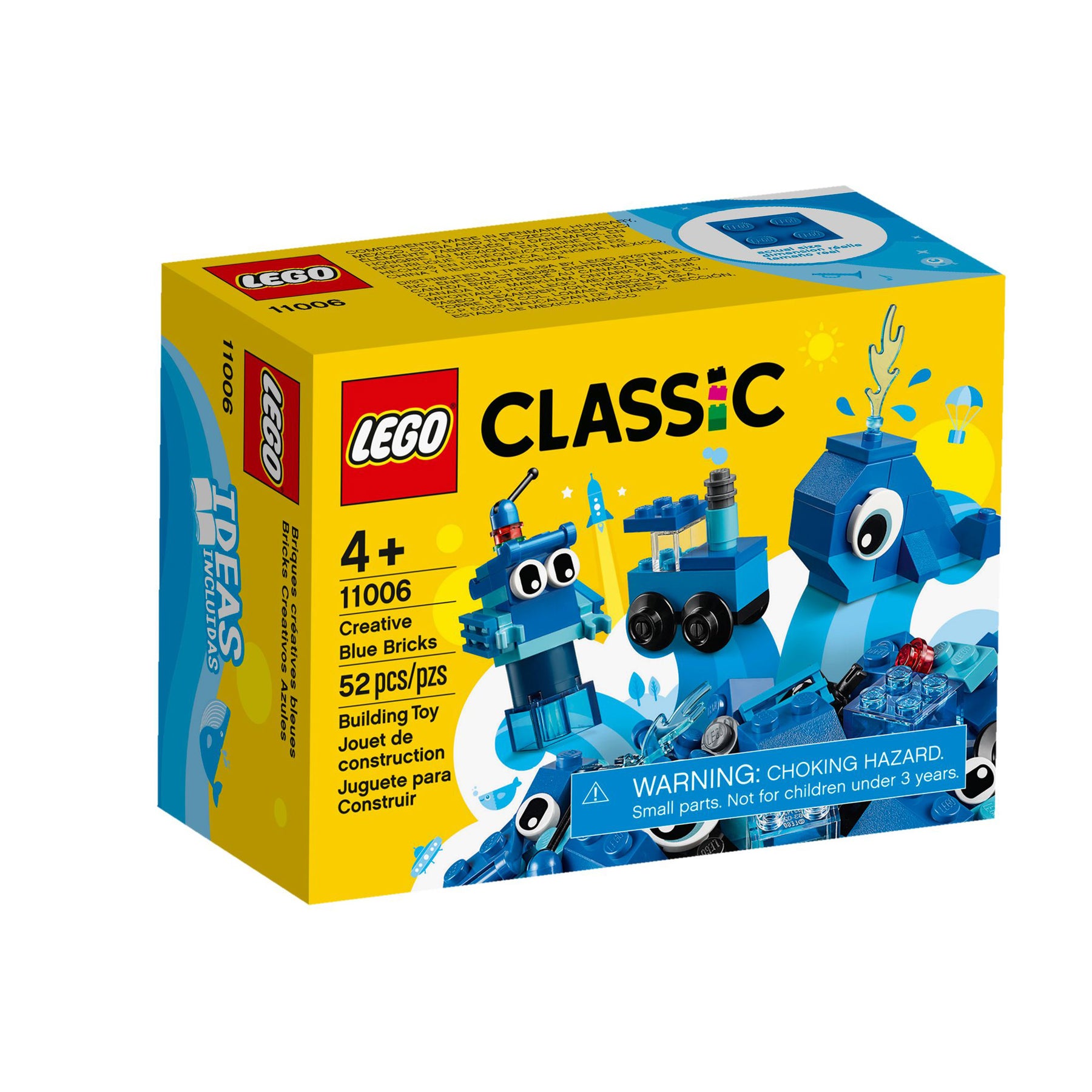 11006L-Blaues Kreativ-Set-Lego