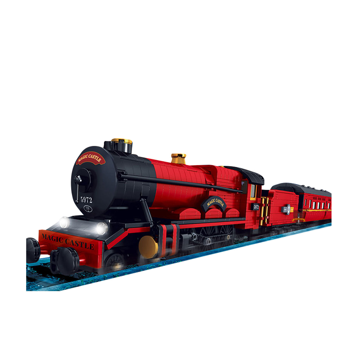 12010 - magische  Dampflokomotive (Mould King)