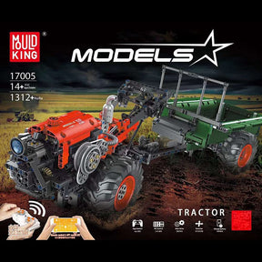 17005 - kleiner Traktor mit Motoren (Mould King)