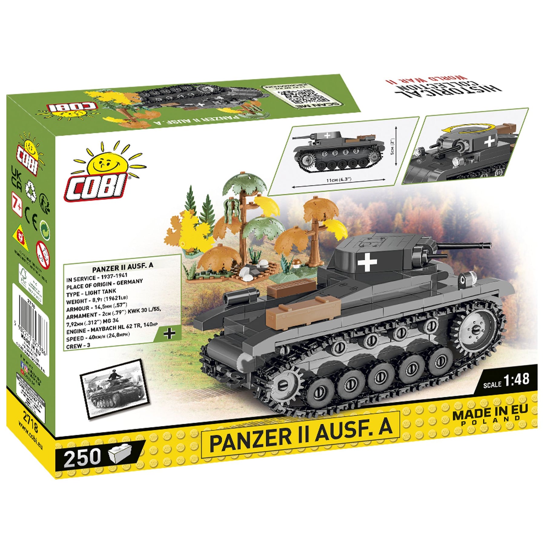 CB-2718 Panzer II Ausf.A (Cobi)