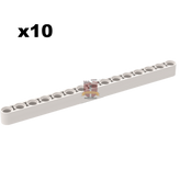 Technik Liftarm 1x15 trans clear 15 Stück (Gobricks)