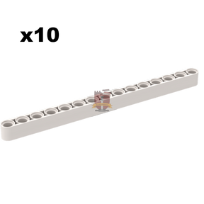 Technik Liftarm 1x15 trans clear 15 Stück (Gobricks)