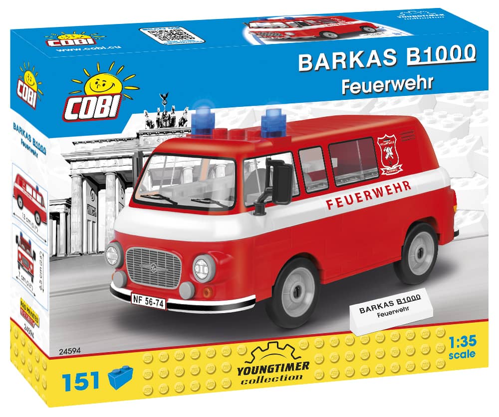 24594 - Feuerwehr Barkas B1000 (Cobi)
