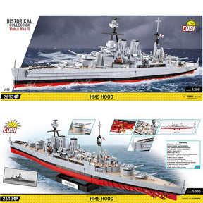 4830-Schlachtschiff HMS Hood 1:300-Cobi